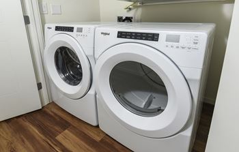 In-home full-size washer and dryer*